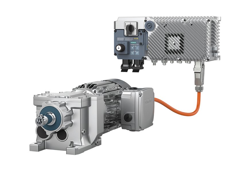 New Sinamics G115D distributed drive system specifically designed for conveyor applications